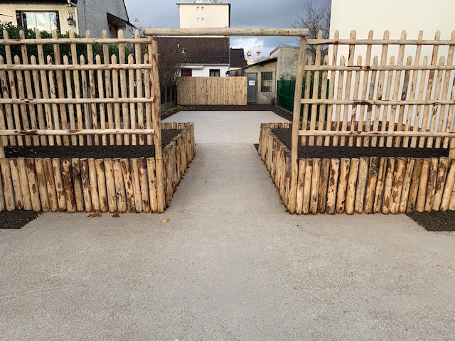 Création d'un parc paysager en stabilisé à Sucy En Brie(94)
